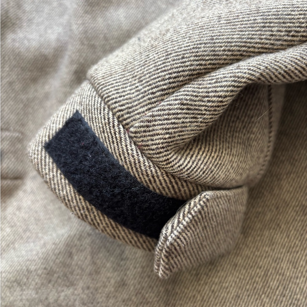 Tommy Hilfiger wool coat XL camel color detachable hood men’s field jacket - Picture 7 of 16